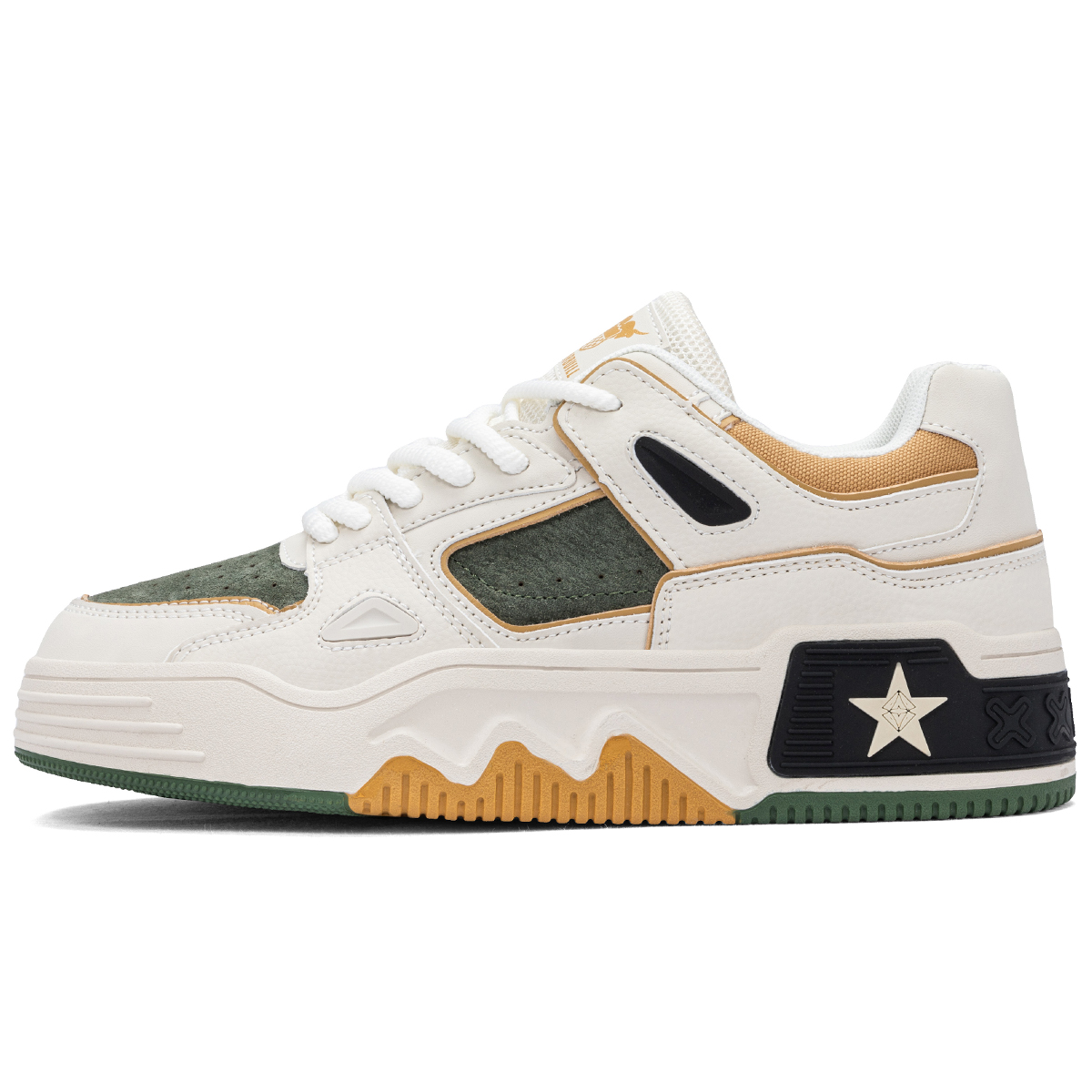 ARTHURBUILL Низкие скейтерские кроссовки мужские бело-зеленые, цвет White Green
ARTHURBUILL Низкие скейтерские кроссовки мужские бело-зеленые, цвет White Green