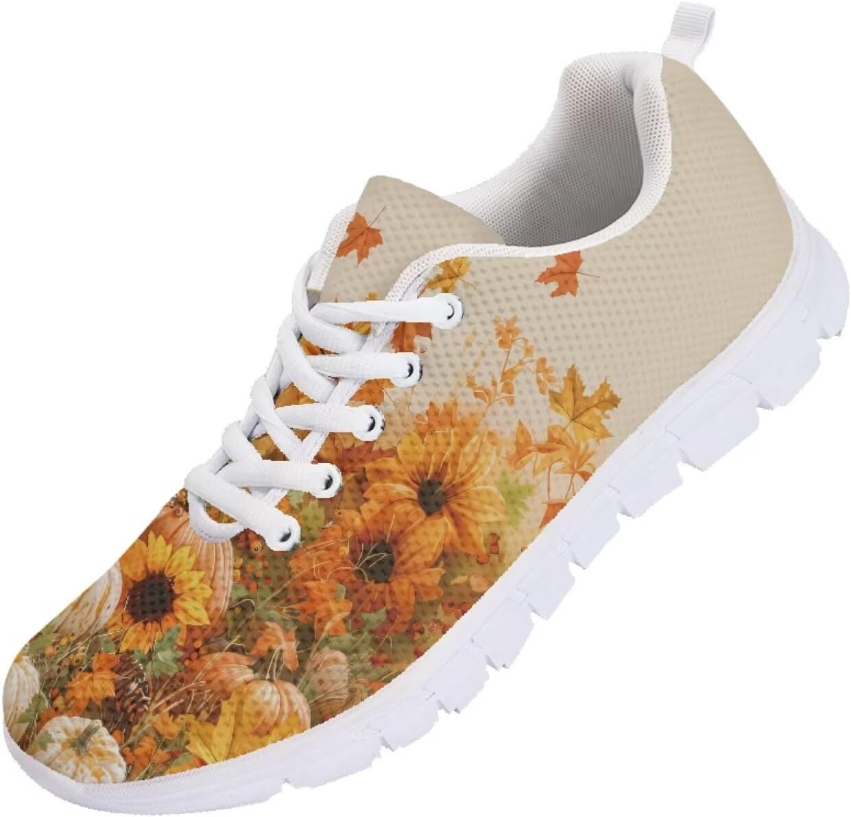 Женские кроссовки для бега, обувь для путешествий и прогулок, мужские стильные кеды, легкие для тенниса и спортивных занятий Getelinseng, Pumpkin Sunflower
Женские кроссовки для бега, обувь для путешествий и прогулок, мужские стильные кеды, легкие для тенниса и спортивных занятий Getelinseng, Pumpkin Sunflower