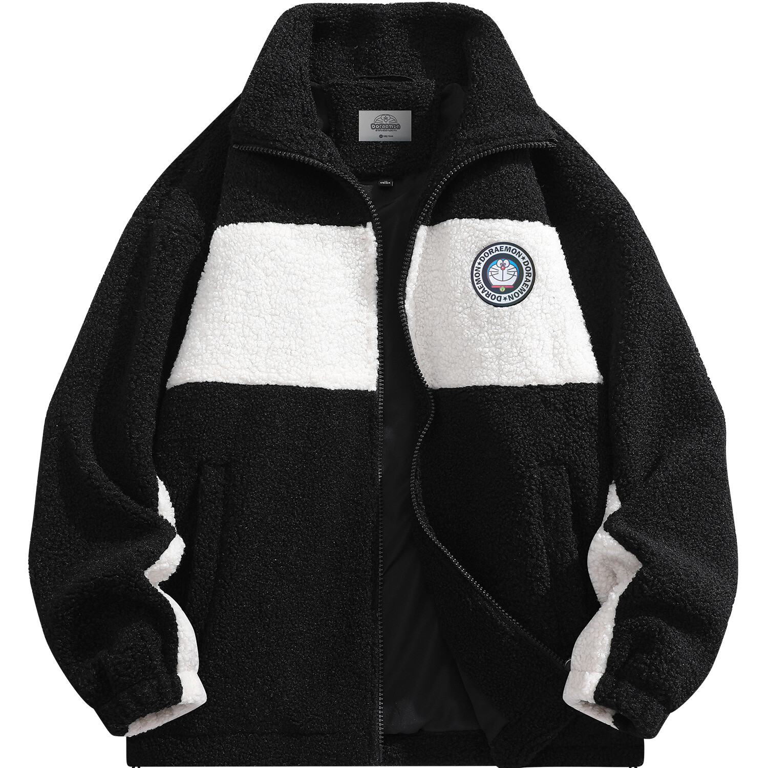 Бархатная куртка унисекс Doraemon, Белый/Серый
Бархатная куртка унисекс Doraemon, Белый/Серый