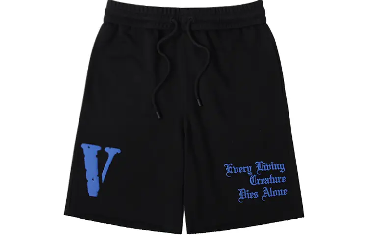 Vlone Шорты из серии «Готический алфавит» унисекс, черные и синие
Vlone Шорты из серии «Готический алфавит» унисекс, черные и синие