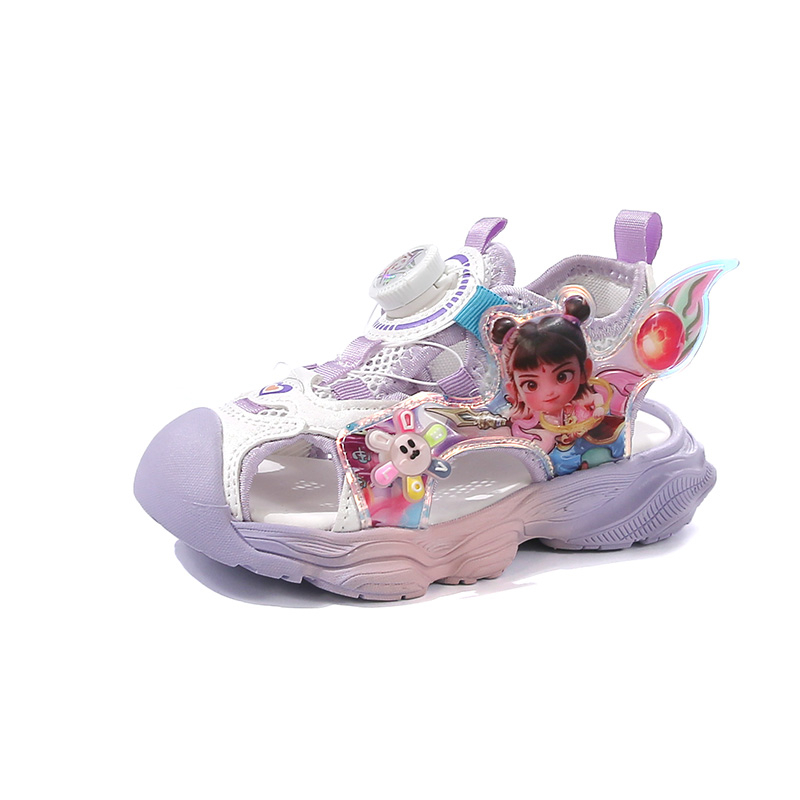 Детские сандалии с низким верхом, дышащие, противоскользящие, износостойкие, с защитой от ударов SHIBU, фиолетовый
Детские сандалии с низким верхом, дышащие, противоскользящие, износостойкие, с защитой от ударов SHIBU, фиолетовый