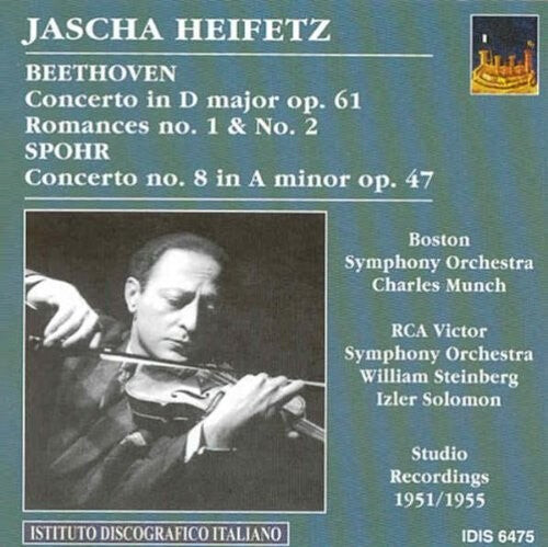 CD диск Beethoven / Heifetz: Violin Con
CD диск Beethoven / Heifetz: Violin Con