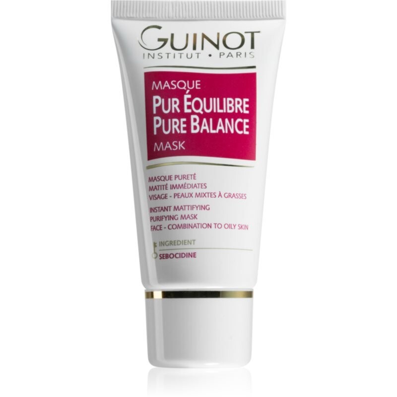 Очищающая маска Guinot Pure Balance, уменьшающая выделение кожного сала и сужающая поры, 50 мл Inna Marka
Очищающая маска Guinot Pure Balance, уменьшающая выделение кожного сала и сужающая поры, 50 мл Inna Marka