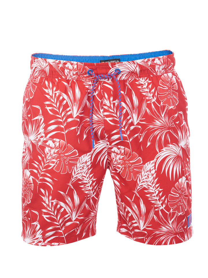 Тканевые шорты riverso Short RIVKai comfort/relaxed, красный 
Тканевые шорты riverso Short RIVKai comfort/relaxed, красный
