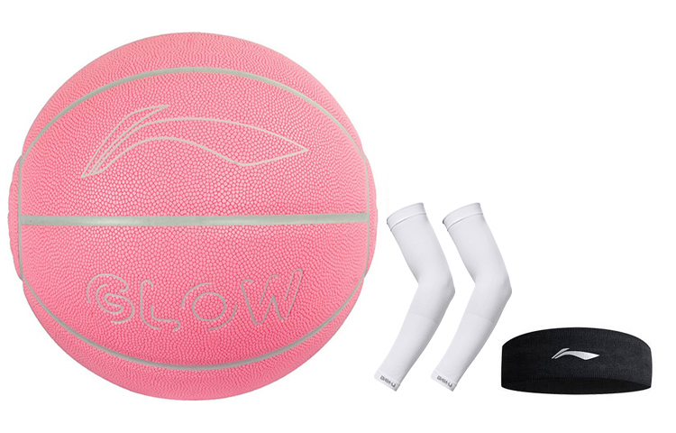 LINING Баскетбольный мяч badfive pu розовый размер 7 светящийся в темноте unisex
LINING Баскетбольный мяч badfive pu розовый размер 7 светящийся в темноте unisex