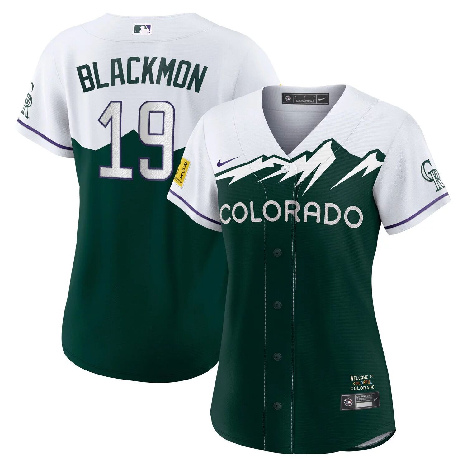 Женский трикотаж Nike Charlie Blackmon Green Colorado Rockies 2022 City Connect Replica Player Nike
Женский трикотаж Nike Charlie Blackmon Green Colorado Rockies 2022 City Connect Replica Player Nike