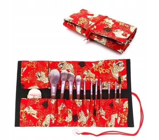 Косметичка для кистей для макияжа, сворачивающийся футляр., Tojato
Косметичка для кистей для макияжа, сворачивающийся футляр., Tojato