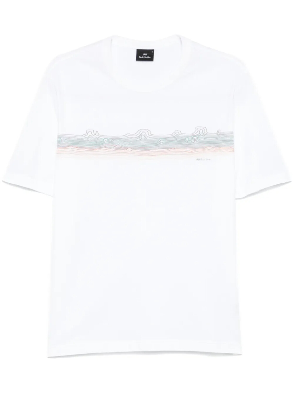 Футболка с принтом PS Paul Smith Desert Stripe, белый
Футболка с принтом PS Paul Smith Desert Stripe, белый