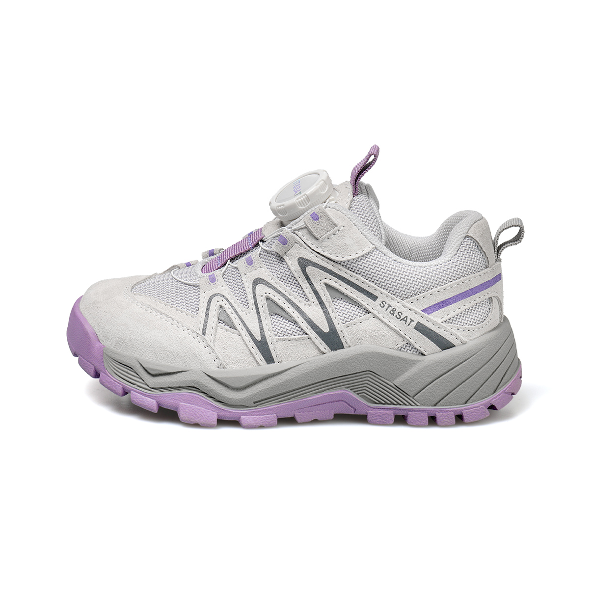 Противоскользящая и дышащая повседневная обувь для детей ST&SAT KIDS, серый/фиолетовый
Противоскользящая и дышащая повседневная обувь для детей ST&SAT KIDS, серый/фиолетовый