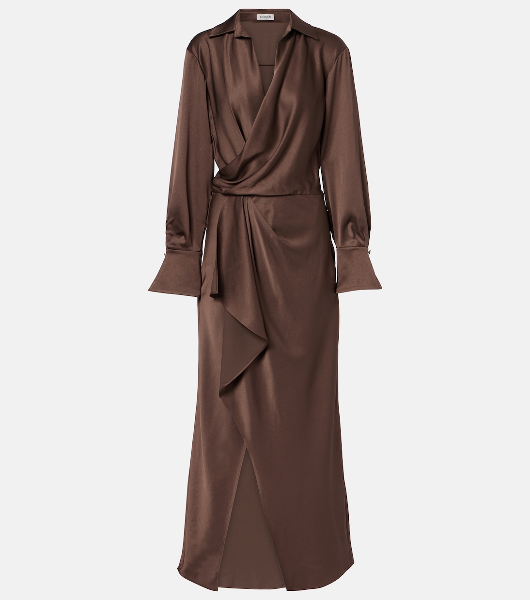Платье-халат Talita из струящегося сатина с запахом Simkhai, Cocoa
Платье-халат Talita из струящегося сатина с запахом Simkhai, Cocoa