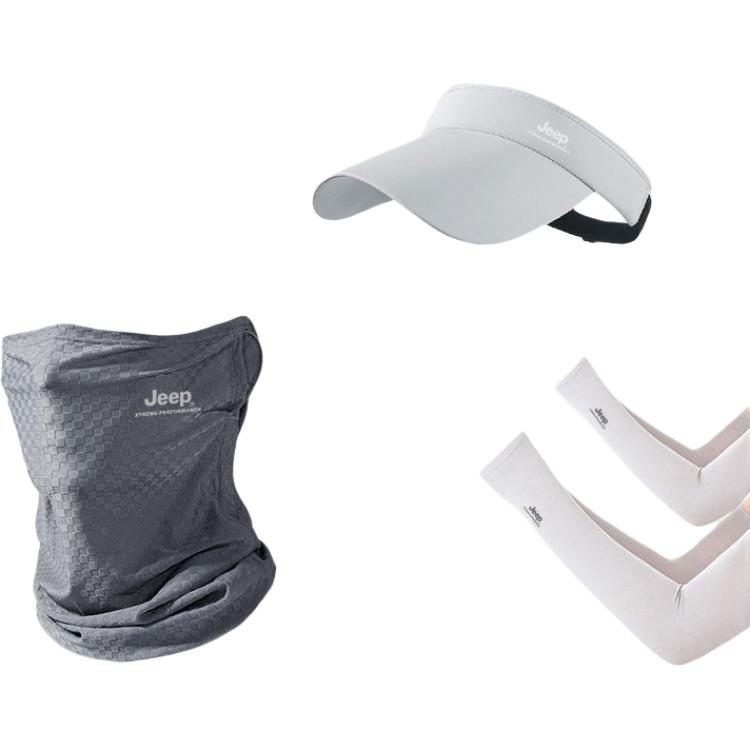 Шляпа от солнца из полиэстера Unisex Jeep, светло-серый three-piece set
Шляпа от солнца из полиэстера Unisex Jeep, светло-серый three-piece set