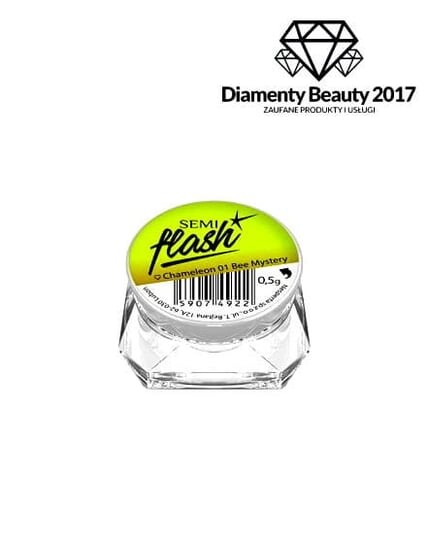 Эффект Хамелеон SemiFlash Chameleon Bee Mystery 01 - 0,5г Semilac
Эффект Хамелеон SemiFlash Chameleon Bee Mystery 01 - 0,5г Semilac