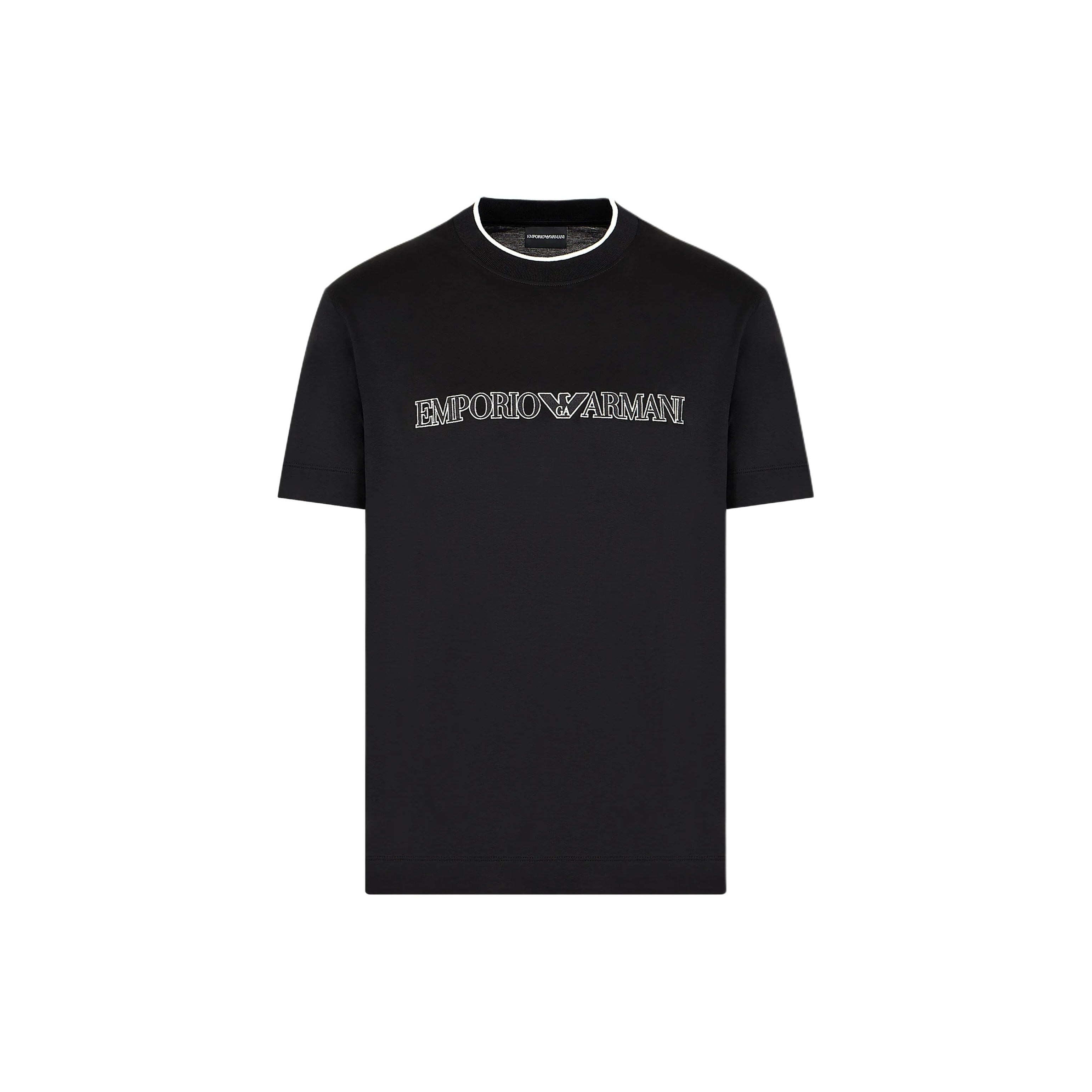 Emporio Armani Мужская черная футболка
Emporio Armani Мужская черная футболка