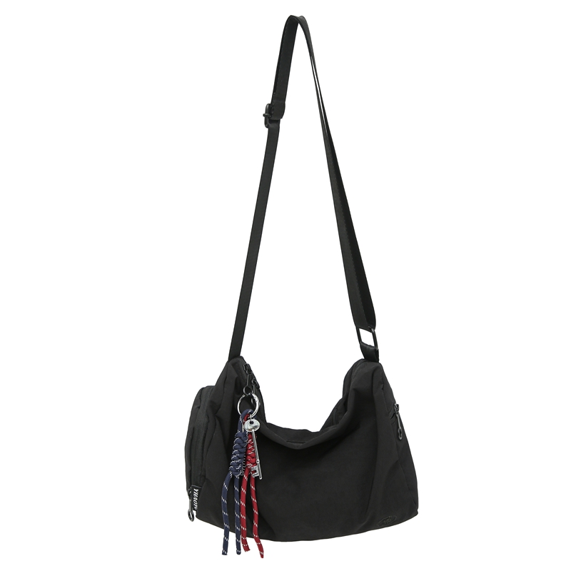 DCLOUD Нейлоновая сумка через плечо малого размера большого размера унисекс хаки черная, Black Comes with Charm
DCLOUD Нейлоновая сумка через плечо малого размера большого размера унисекс хаки черная, Black Comes with Charm