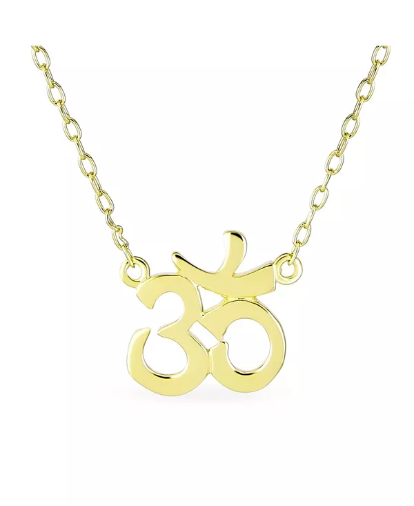 Ожерелье с подвеской на санскрите «Аум Ом» из стерлингового серебра с розовым покрытием 14 карат, гармония, йога Bling Jewelry, gold
Ожерелье с подвеской на санскрите «Аум Ом» из стерлингового серебра с розовым покрытием 14 карат, гармония, йога Bling Jewelry, gold