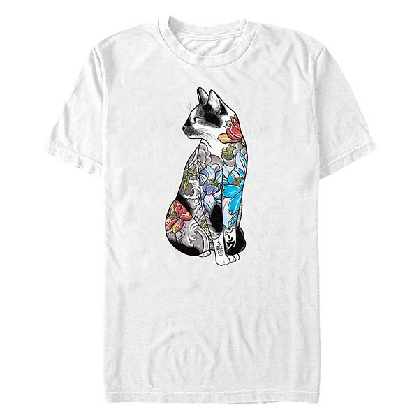 Футболка с принтом "Большой кот в цветах лотоса" Licensed Character
Футболка с принтом "Большой кот в цветах лотоса" Licensed Character