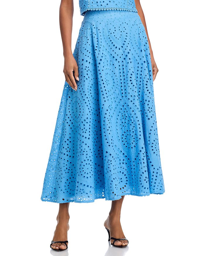 Юбка с ажурными вырезами - Exclusive AQUA, синий
Юбка с ажурными вырезами - Exclusive AQUA, синий