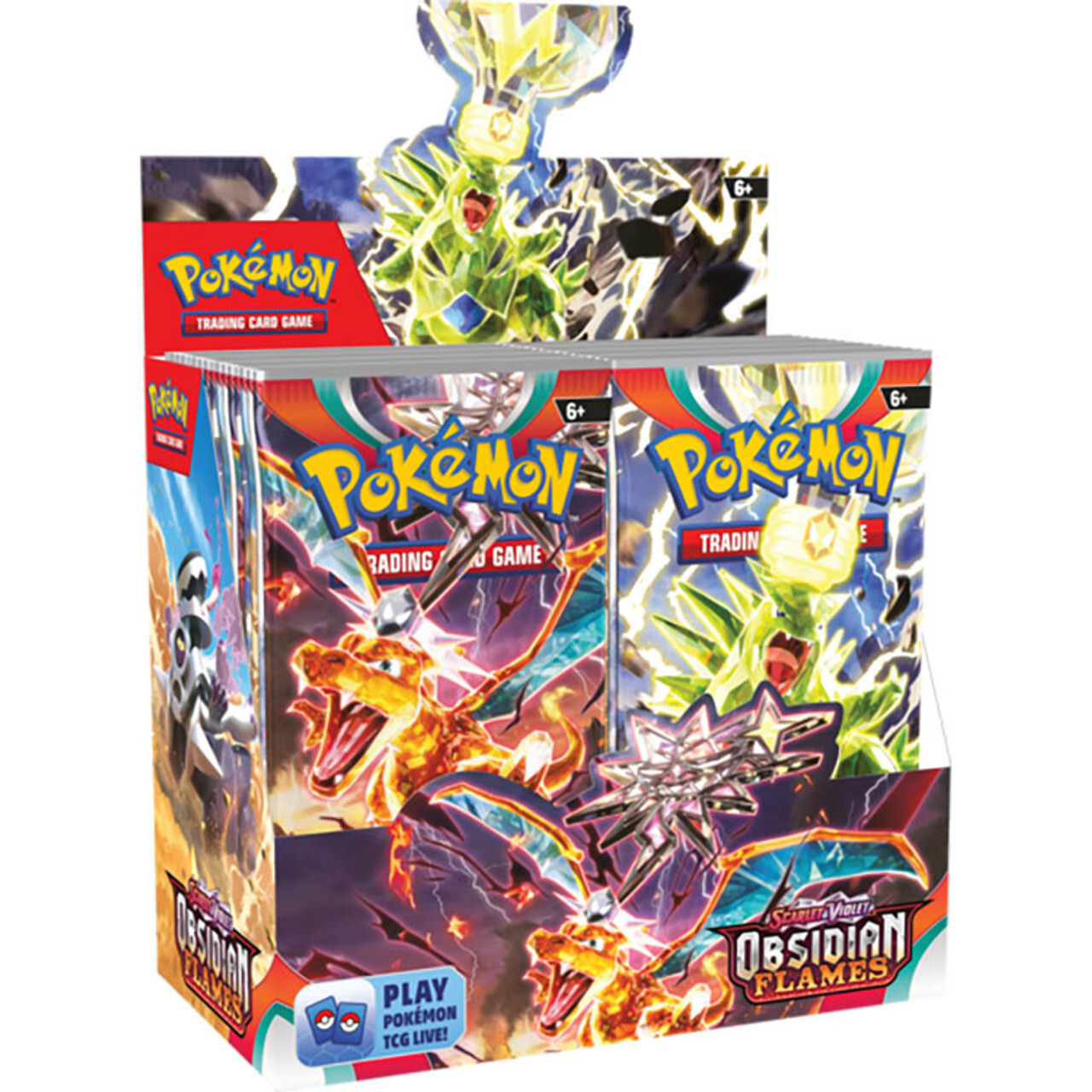 Карточная игра Pokemon: Scarlet & Violet - Obsidian Flames - Booster Box (Bulk Discounts)
Карточная игра Pokemon: Scarlet & Violet - Obsidian Flames - Booster Box (Bulk Discounts)