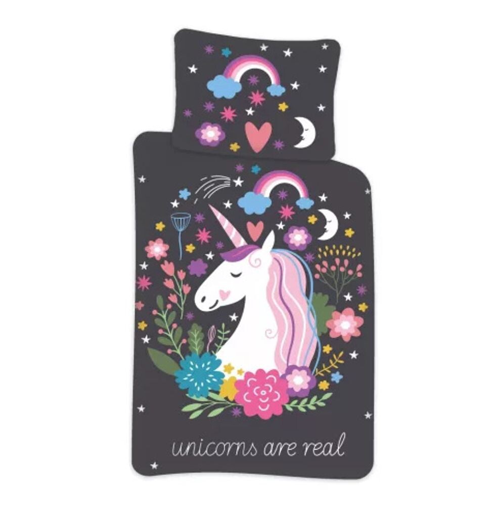 Пододеяльник Unicorn для малышей Unicorns are Real 100 x 135 см - Хлопок BrandMac
Пододеяльник Unicorn для малышей Unicorns are Real 100 x 135 см - Хлопок BrandMac
