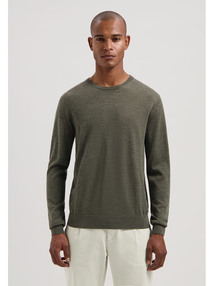 Шерстяной свитер цвета хаки DSTREZZED
Шерстяной свитер цвета хаки DSTREZZED