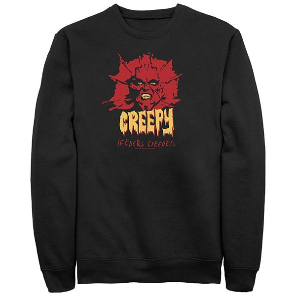 Мужская флисовая толстовка с принтом Jeepers Creepers Licensed Character
Мужская флисовая толстовка с принтом Jeepers Creepers Licensed Character