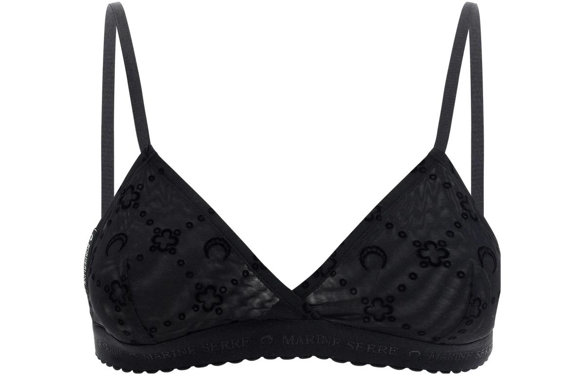 Женский бюстгальтер Marine Serre, черный
Женский бюстгальтер Marine Serre, черный