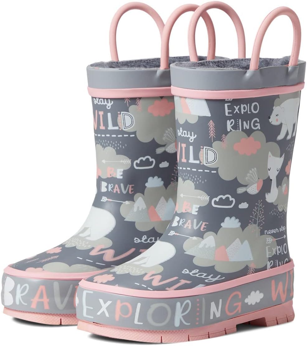 Детские водонепроницаемые резиновые сапоги Western Chief с принтом и удобными ручками для надевания, серый
Детские водонепроницаемые резиновые сапоги Western Chief с принтом и удобными ручками для надевания, серый