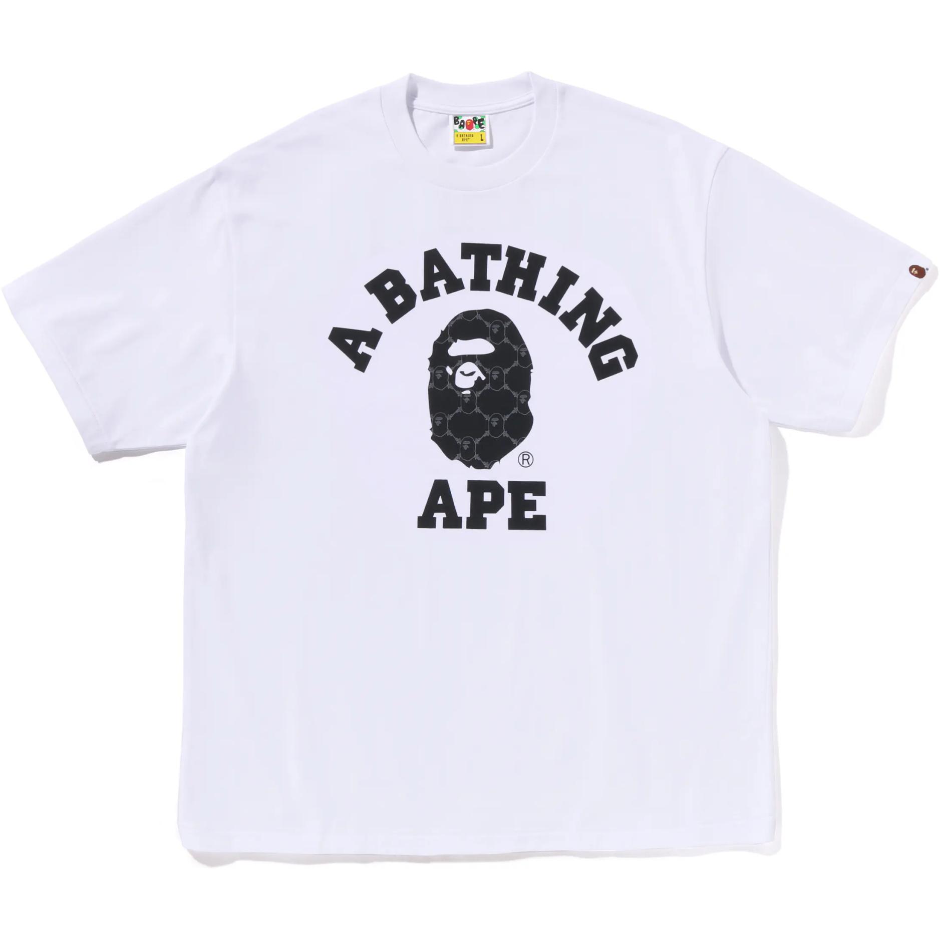 Футболка с принтом College Logo A BATHING APE, белый
Футболка с принтом College Logo A BATHING APE, белый
