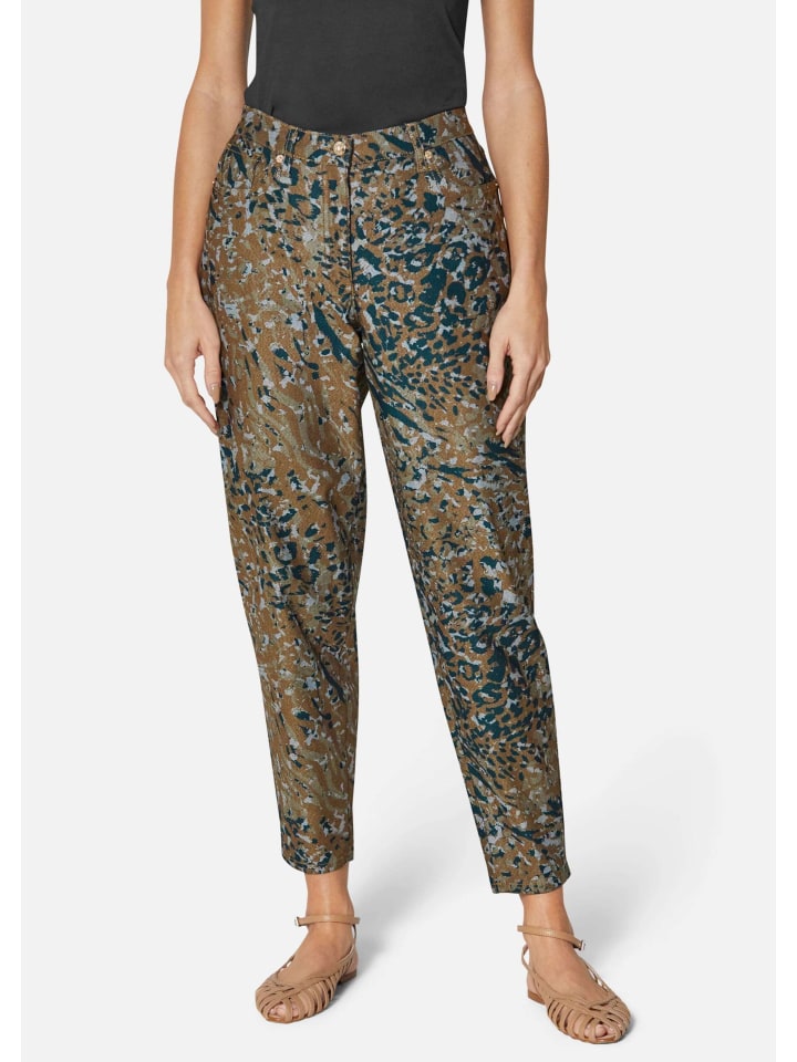 MADELEINE Морковные джинсы с высокой талией, цвет ореховый / разноцветные
MADELEINE Морковные джинсы с высокой талией, цвет ореховый / разноцветные