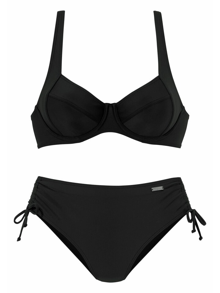 Комплект бикини LASCANA, черный
Комплект бикини LASCANA, черный
