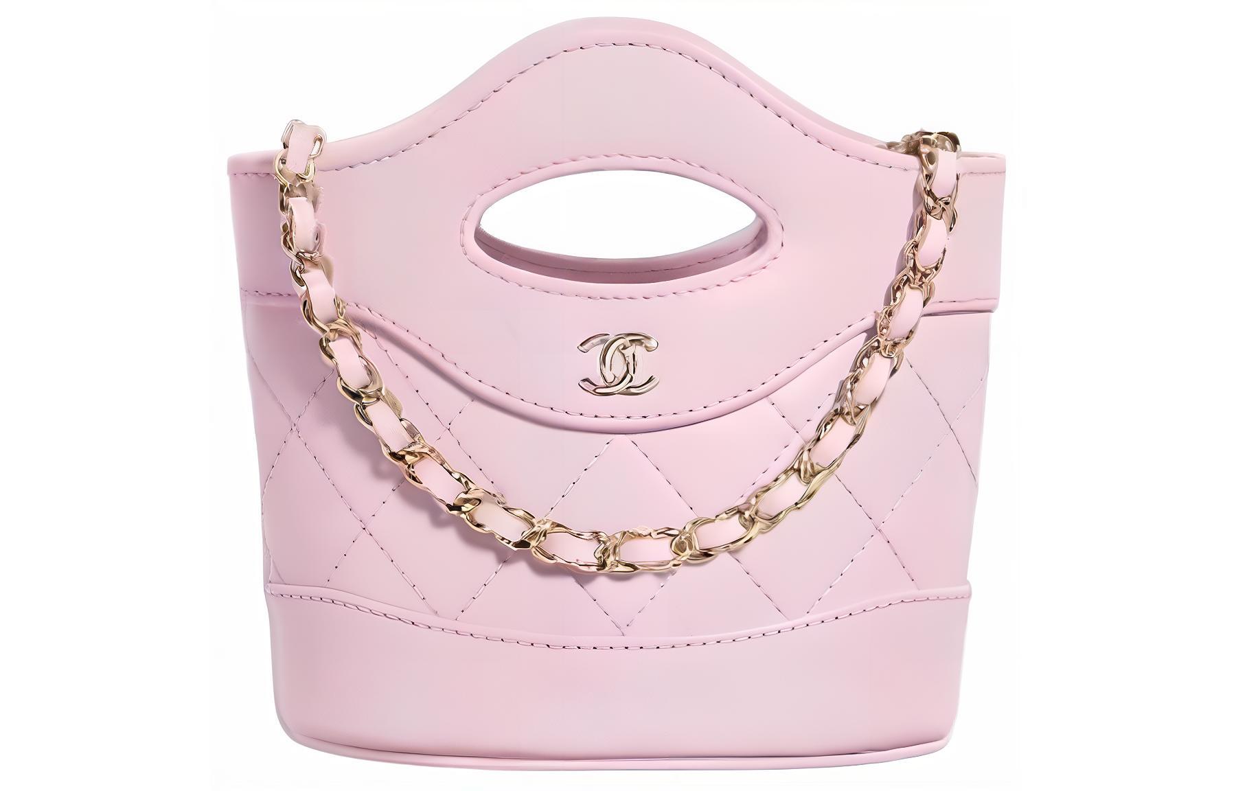 CHANEL Сумка-ведро из овчины мини женская розово-фиолетовая
CHANEL Сумка-ведро из овчины мини женская розово-фиолетовая