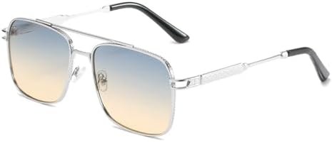 Солнцезащитные очки 2026 года для женщин, квадратные металлические, винтажные, мужские, с антибликовым покрытием для вождения, градиентные, женские, UV400 MTZJH, Silver Blue
Солнцезащитные очки 2026 года для женщин, квадратные металлические, винтажные, мужские, с антибликовым покрытием для вождения, градиентные, женские, UV400 MTZJH, Silver Blue