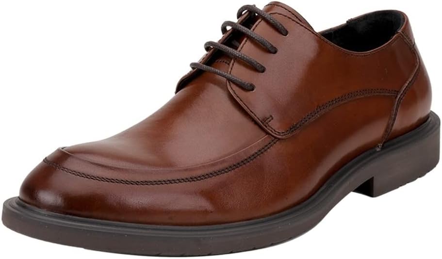 Мужские туфли на шнуровке, дерби с закрытым носком, из натуральной кожи коровы, низкие, противоскользящие, классические (Цвет: коричневый, Размер: 10.5) Evser
Мужские туфли на шнуровке, дерби с закрытым носком, из натуральной кожи коровы, низкие, противоскользящие, классические (Цвет: коричневый, Размер: 10.5) Evser