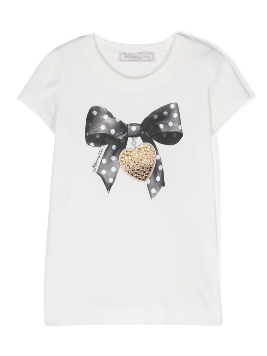 Monnalisa футболка с принтом, белый
Monnalisa футболка с принтом, белый