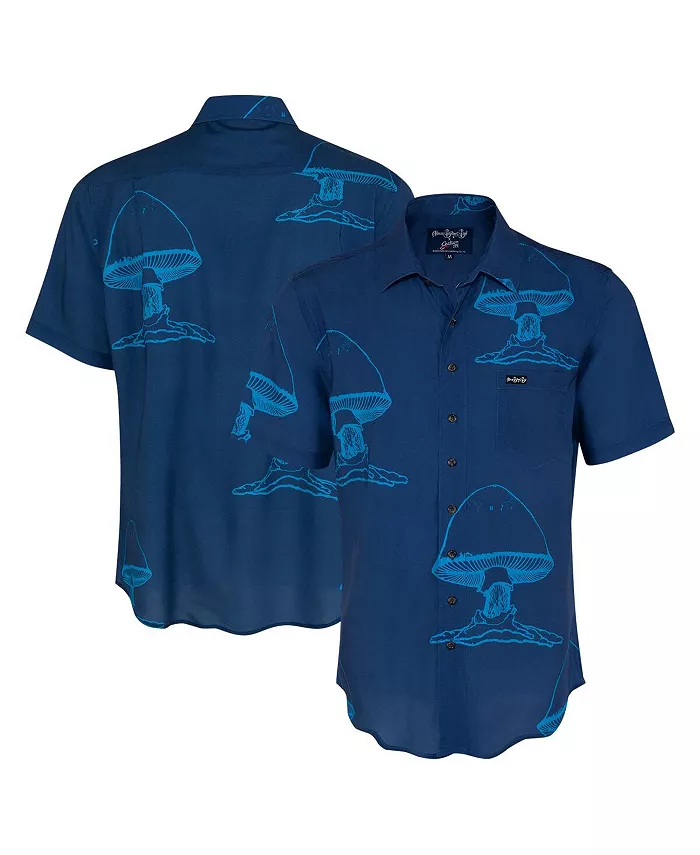 Мужская голубая рубашка на пуговицах The Allman Brothers Band Large Mushroom Section 119
Мужская голубая рубашка на пуговицах The Allman Brothers Band Large Mushroom Section 119