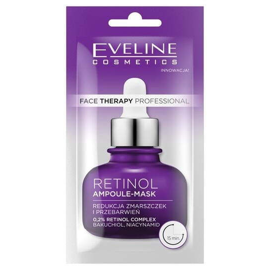 Маска, уменьшающая морщины и пигментные пятна, 8 мл Eveline Cosmetics Face Therapy Professional
Маска, уменьшающая морщины и пигментные пятна, 8 мл Eveline Cosmetics Face Therapy Professional