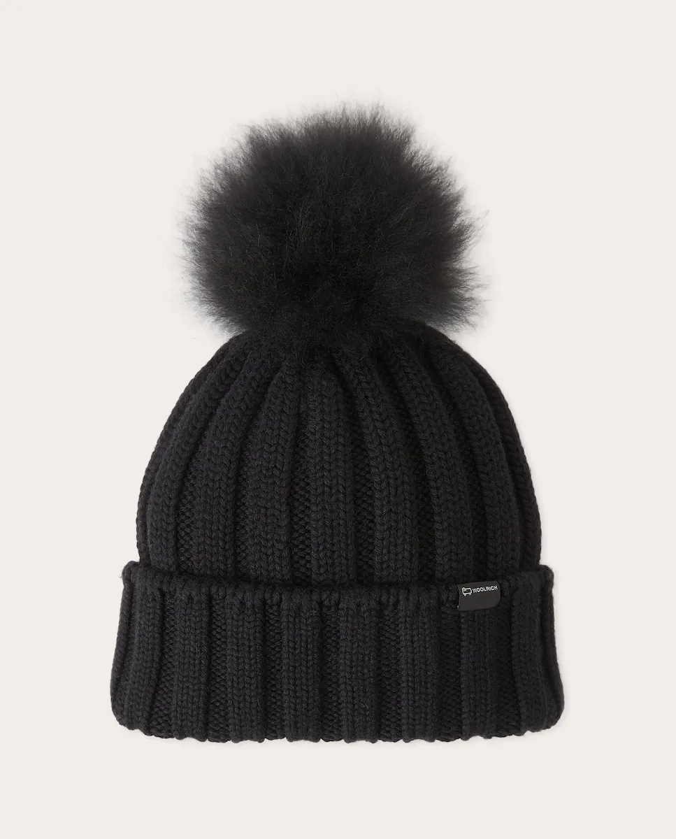 Шапка-бини из шерсти Woolrich, черный
Шапка-бини из шерсти Woolrich, черный