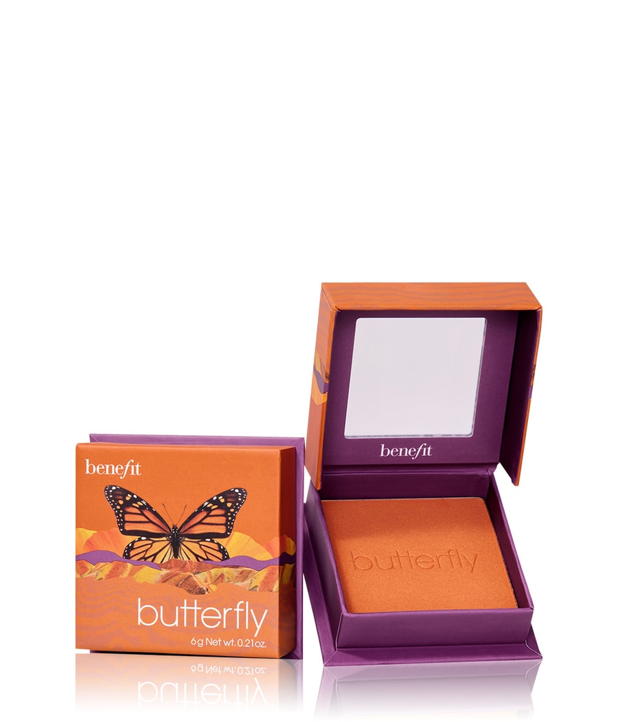 Румяна Benefit Cosmetics Butterfly Blush in Orange mit Goldschimmer, Orange Mit Goldschimmer, 6g
Румяна Benefit Cosmetics Butterfly Blush in Orange mit Goldschimmer, Orange Mit Goldschimmer, 6g
