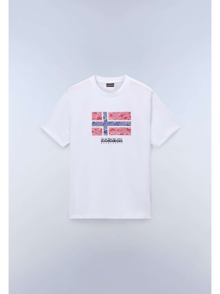 Футболка "S-Drapeau Ss" белого цвета Napapijri
Футболка "S-Drapeau Ss" белого цвета Napapijri