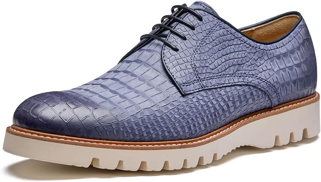 Мужские классические туфли из натуральной итальянской кожи коровы, повседневные оксфорды, дерби, кроссовки, удобная официальная обувь Jepsen Gord, синий
Мужские классические туфли из натуральной итальянской кожи коровы, повседневные оксфорды, дерби, кроссовки, удобная официальная обувь Jepsen Gord, синий