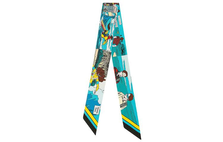 Шёлковый шарф HERMES бирюзово-синий
Шёлковый шарф HERMES бирюзово-синий