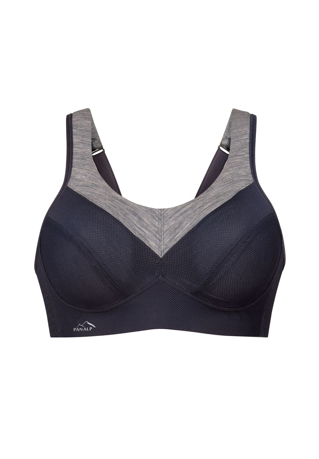 Спортивный бюстгальтер ПанАльп Anita, цвет Anthrazit Melange 
Спортивный бюстгальтер ПанАльп Anita, цвет Anthrazit Melange