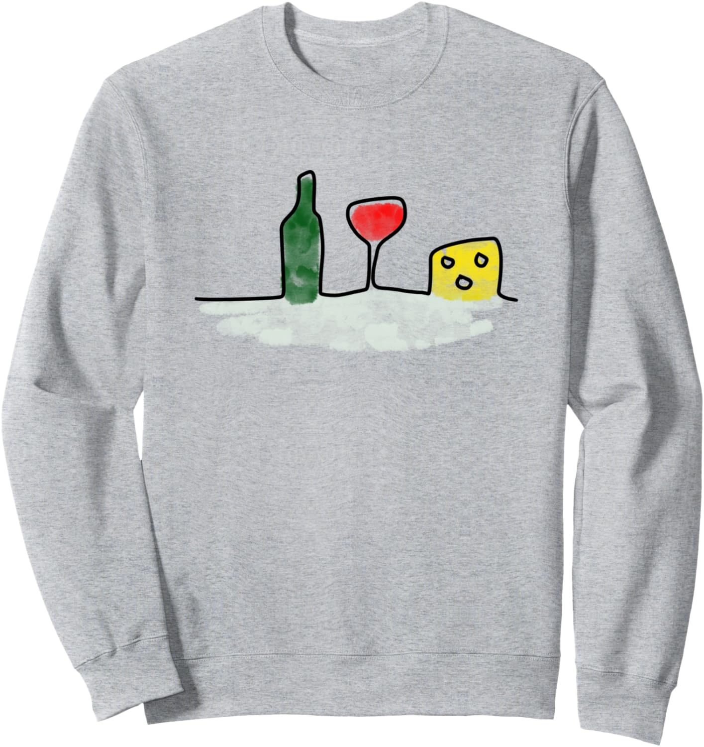 Вино - моя вода, я все еще люблю его. Толстовка Bestselling Wine By The Glass Is A Must, серый
Вино - моя вода, я все еще люблю его. Толстовка Bestselling Wine By The Glass Is A Must, серый