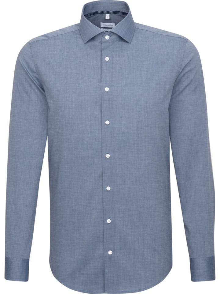 Рубашка Seidensticker, темно-синий
Рубашка Seidensticker, темно-синий