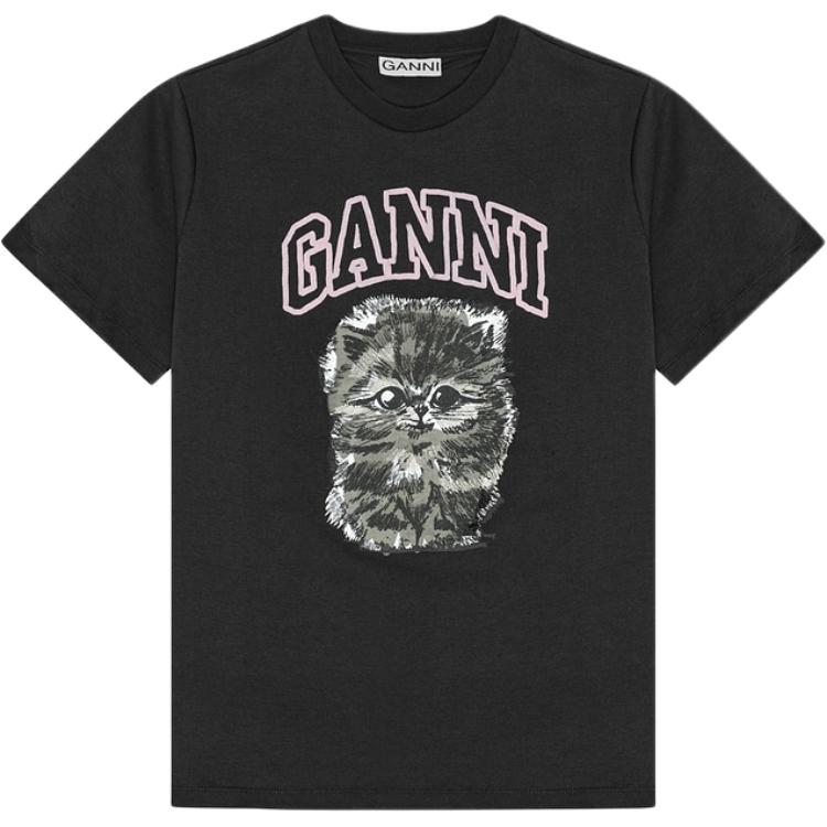 Футболка женская GANNI, черный
Футболка женская GANNI, черный