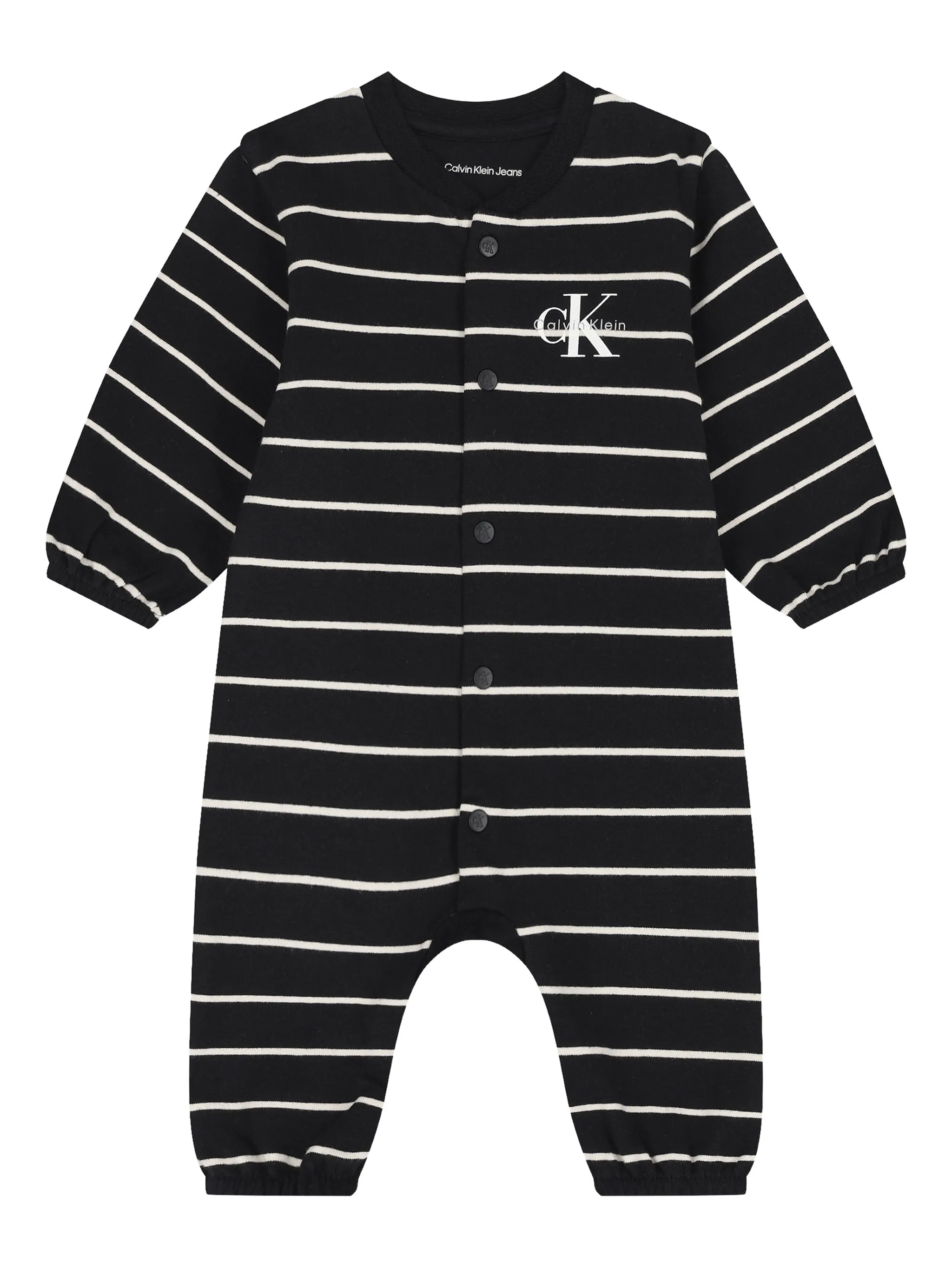 Ромпер в полоску Calvin Klein Kids, черный
Ромпер в полоску Calvin Klein Kids, черный
