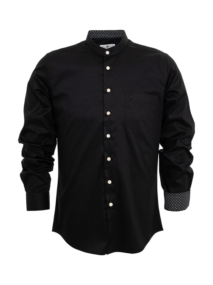 Almsach Рубашка с воротником-стойкой 9117SK черного цвета
Almsach Рубашка с воротником-стойкой 9117SK черного цвета