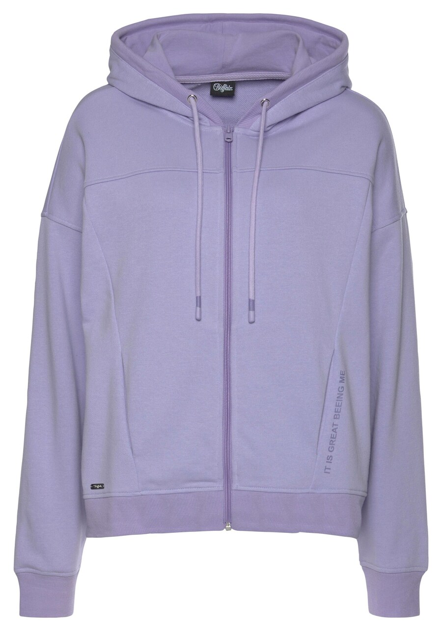Толстовка с капюшоном на молнии BUFFALO, лавандовый
Толстовка с капюшоном на молнии BUFFALO, лавандовый