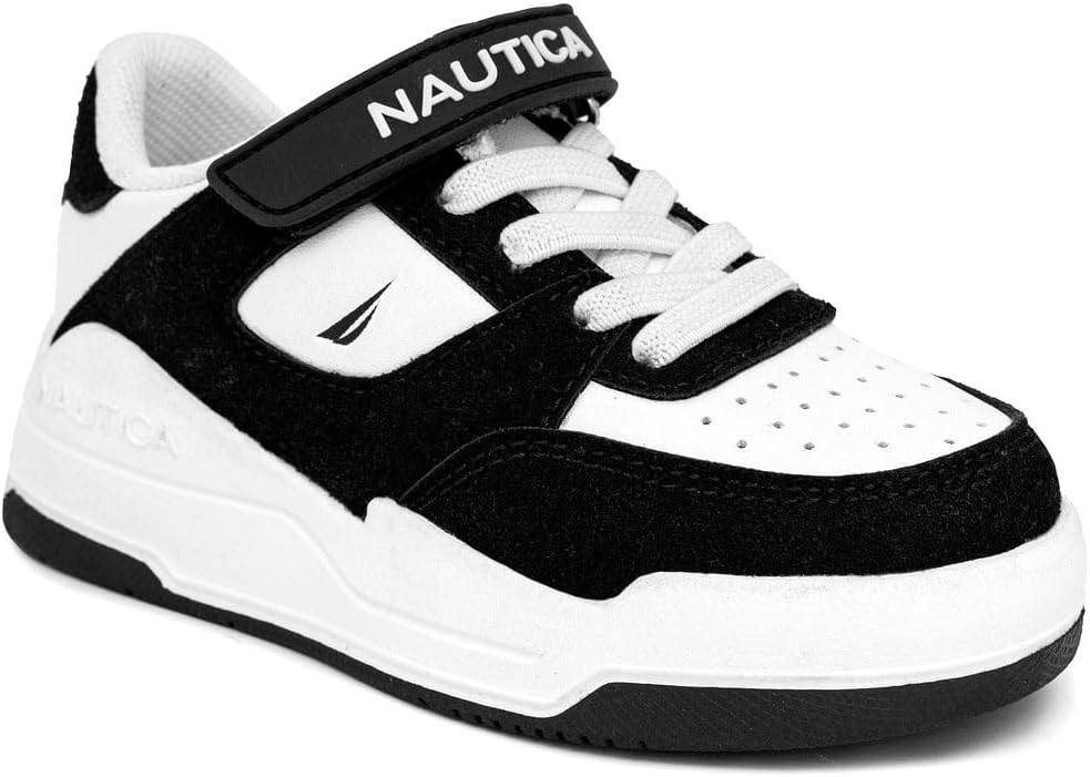 Детские кроссовки Nautica с регулируемыми ремешками, Удобные повседневные кеды для мальчиков и девочек, малышей и маленьких детей, черный
Детские кроссовки Nautica с регулируемыми ремешками, Удобные повседневные кеды для мальчиков и девочек, малышей и маленьких детей, черный