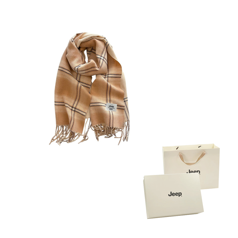 Вязаный шарф Unisex Jeep, коричневый
Вязаный шарф Unisex Jeep, коричневый